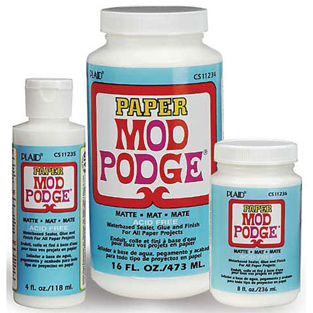Modge Podge, Paper Matte, 16 ounce